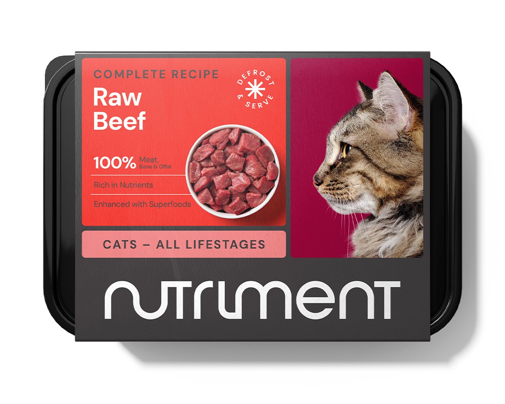 Nutriment Cat Raw Beef