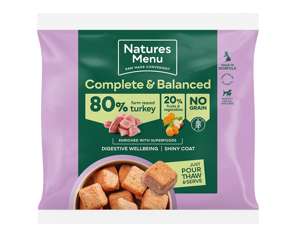 Natures Menu 80/20 Turkey Nuggets