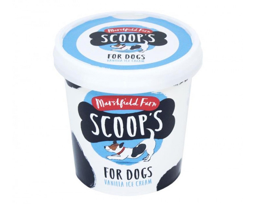 Scoops Vanilla Ice Cream for Dogs