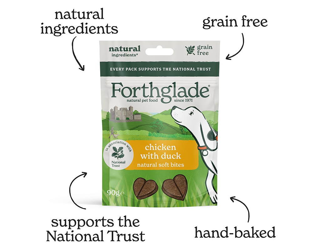 Forthglade Soft Bites Chicken & Duck Dog Treats