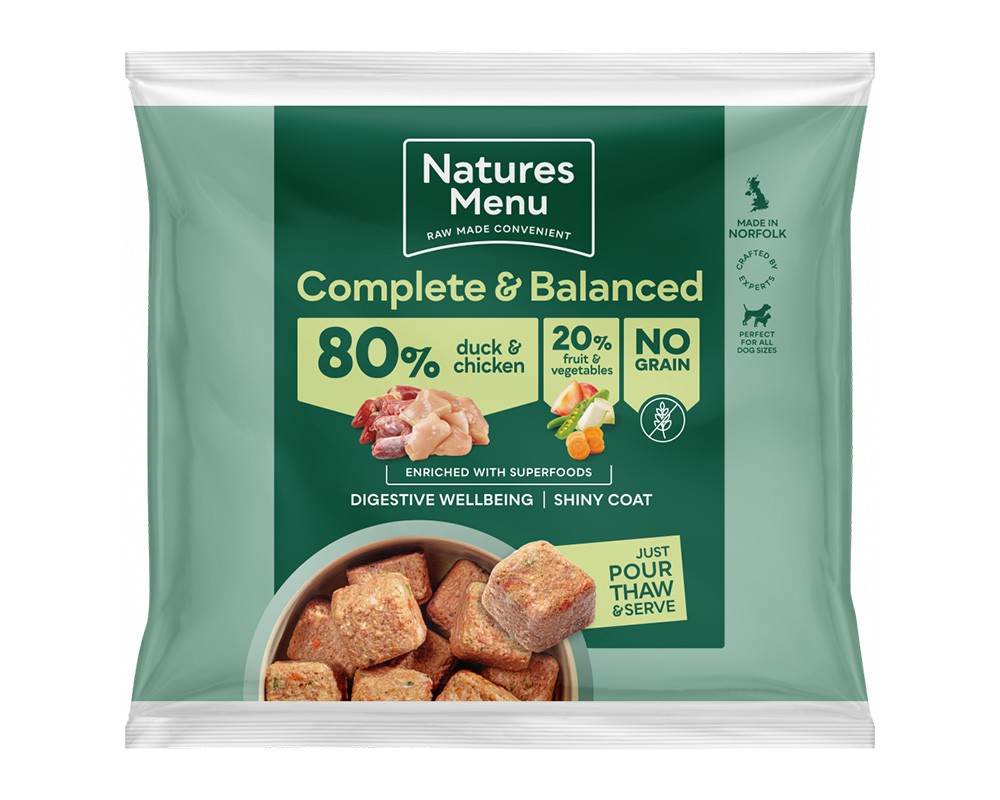 Natures Menu 80/20 Duck & Chicken Nuggets