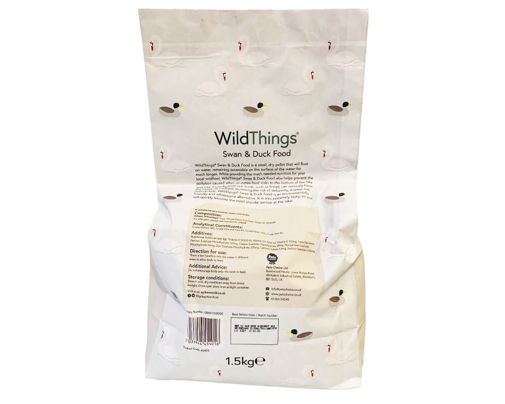 Wild Things Floating Swan & Duck Food 