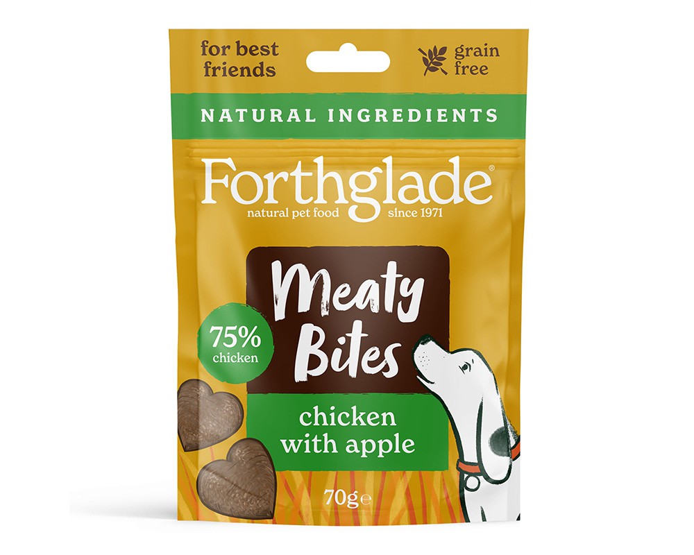 Forthglade Meaty Bites Chicken & Apple Dog Treats