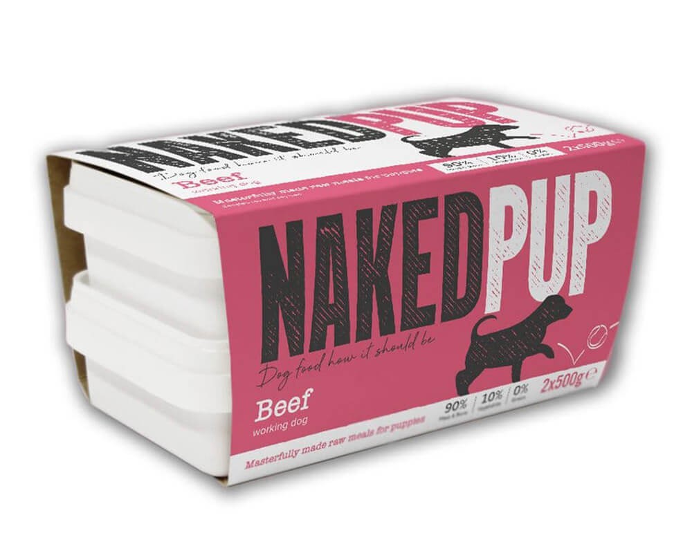 Naked Dog Puppy Beef