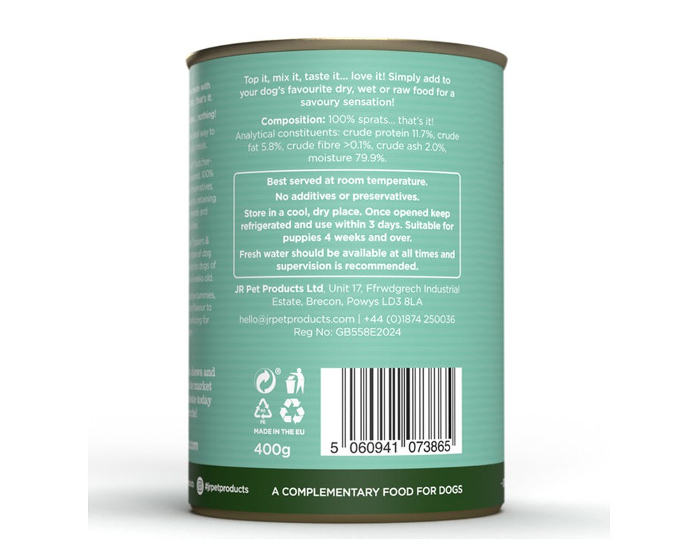 JR Pure Sprats Topper & Mixer
