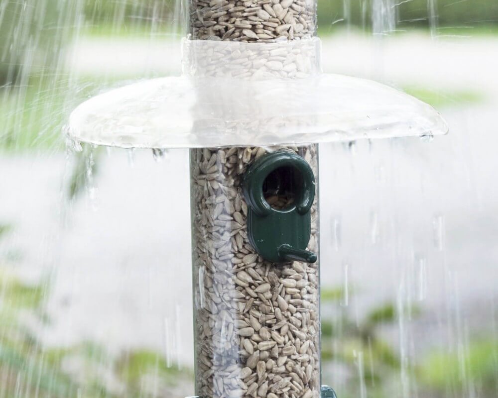Rain Away Rain Shield For Tube Feeders