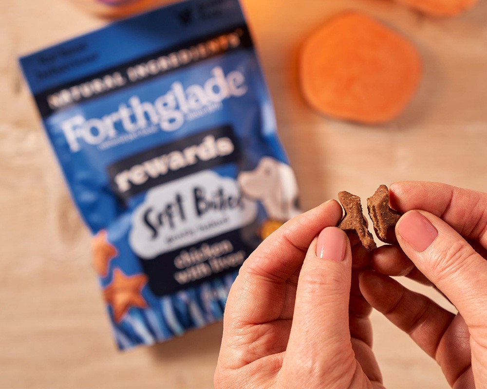 Forthglade Soft Bites Dog Training Treats Chicken & Liver