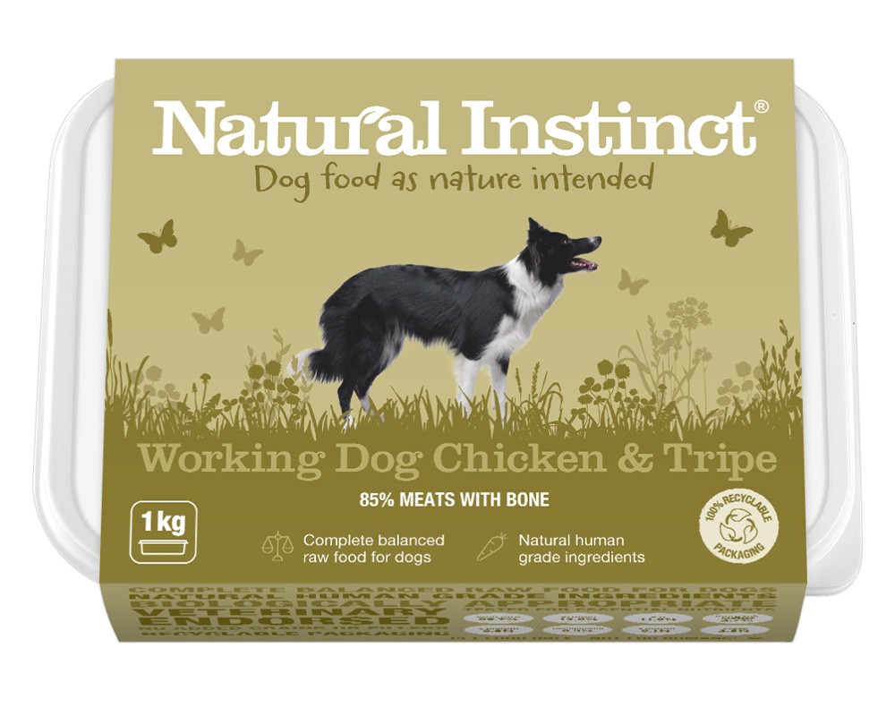Natural Instinct Working Dog Chicken & Tripe