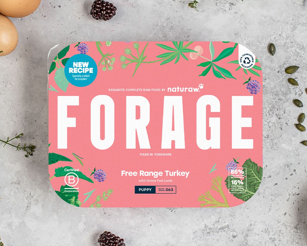 Naturaw Forage Puppy Free-Range Turkey