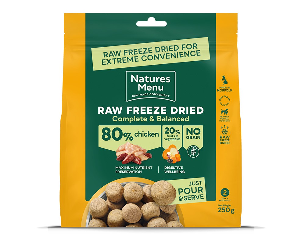 Natures Menu Freeze Dried 80/20 Nuggets Chicken