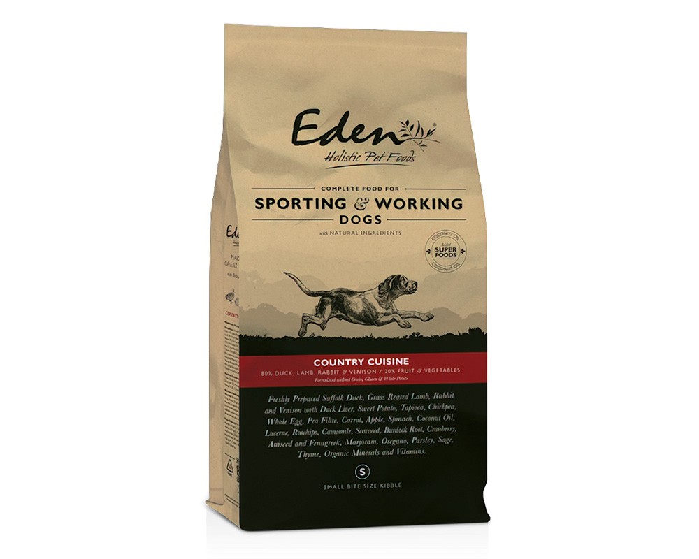 Eden 80/20 Country Cuisine Sporting & Working Dog Food