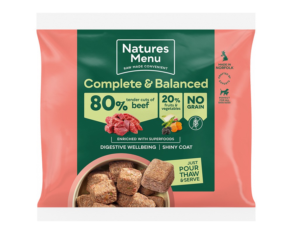 Natures Menu 80/20 Beef Nuggets