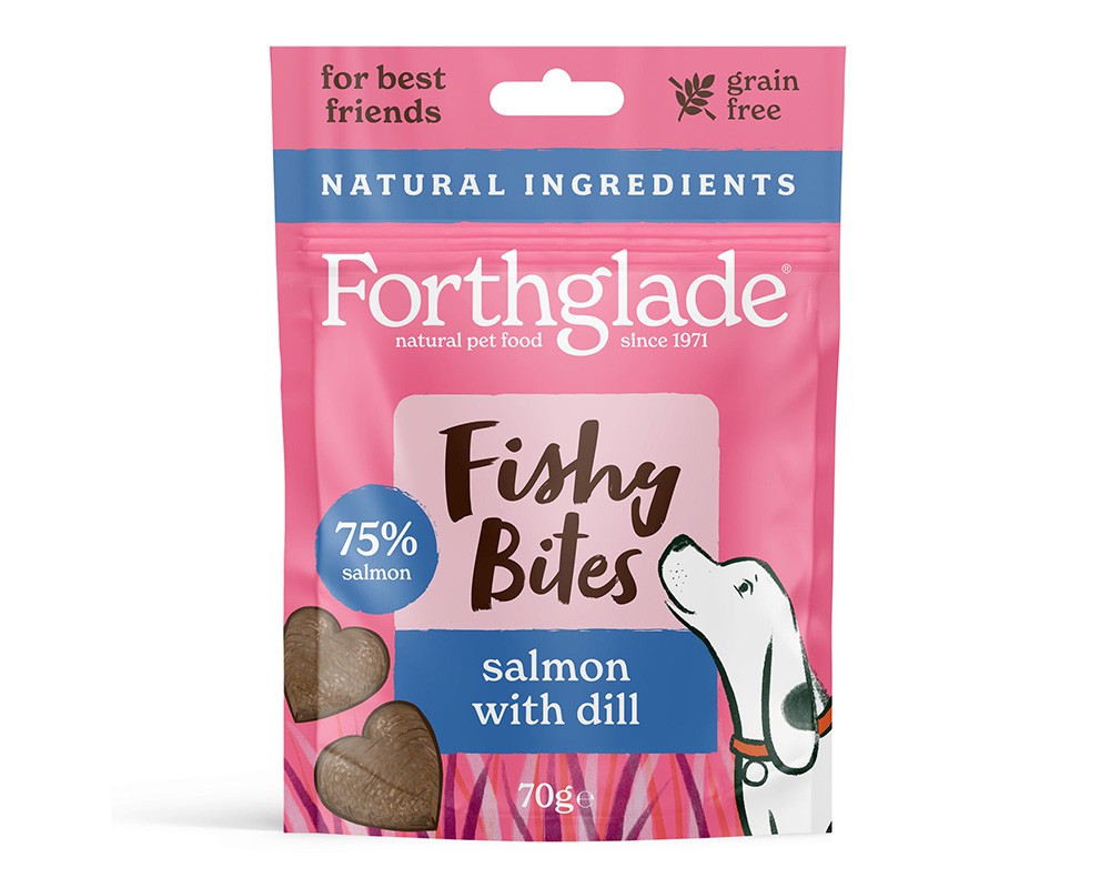 Forthglade Fishy Bites Salmon & Dill Dog Treats