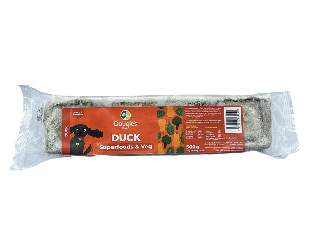 Dougies Superfood Duck with Veg