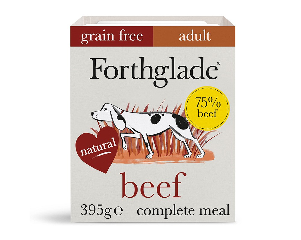 Forthglade Grain Free Beef & Sweet Potato Wet Dog Food