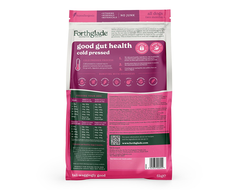 Forthglade Cold Pressed Salmon Dry Dog Food