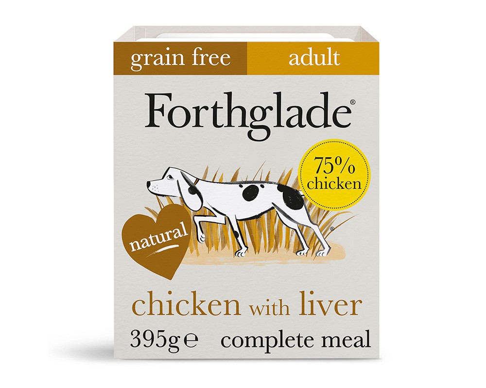 Forthglade Grain Free Chicken with Liver Wet Dog Food