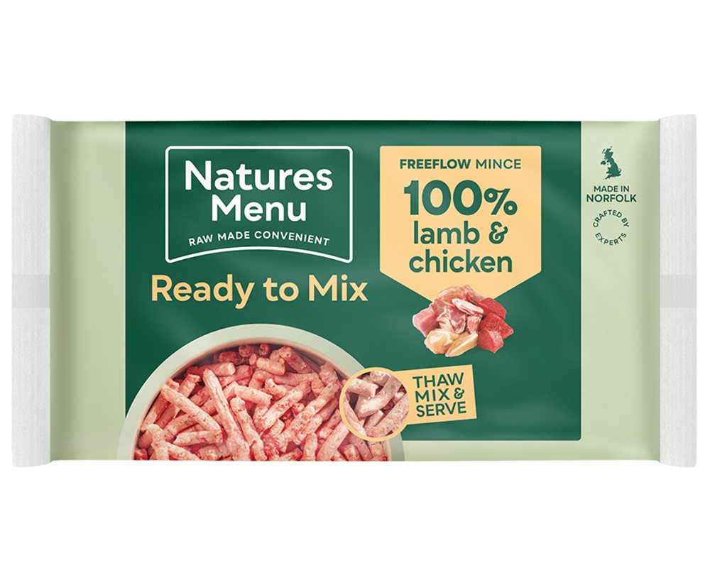 Natures Menu 100% Lamb & Chicken Freeflow