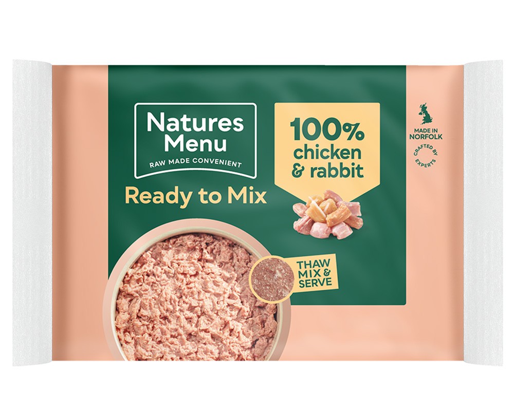 Natures Menu 100% Chicken & Rabbit Block