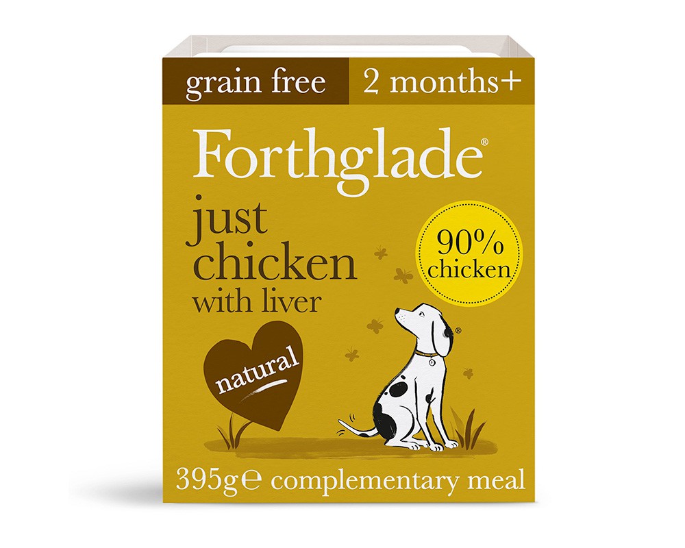 Forthglade Grain Free Just Chicken & Liver Wet Dog Food