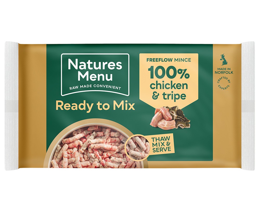 Natures Menu 100% Chicken & Tripe Freeflow