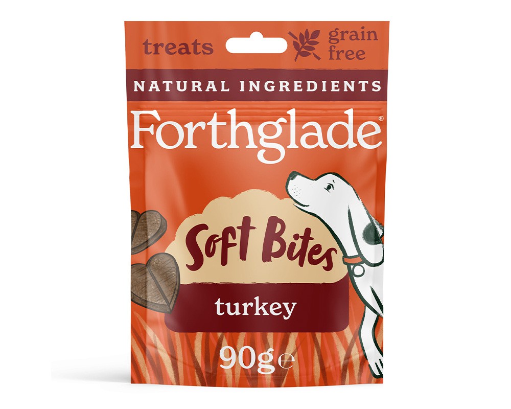 Forthglade Soft Bites Turkey Dog Treats