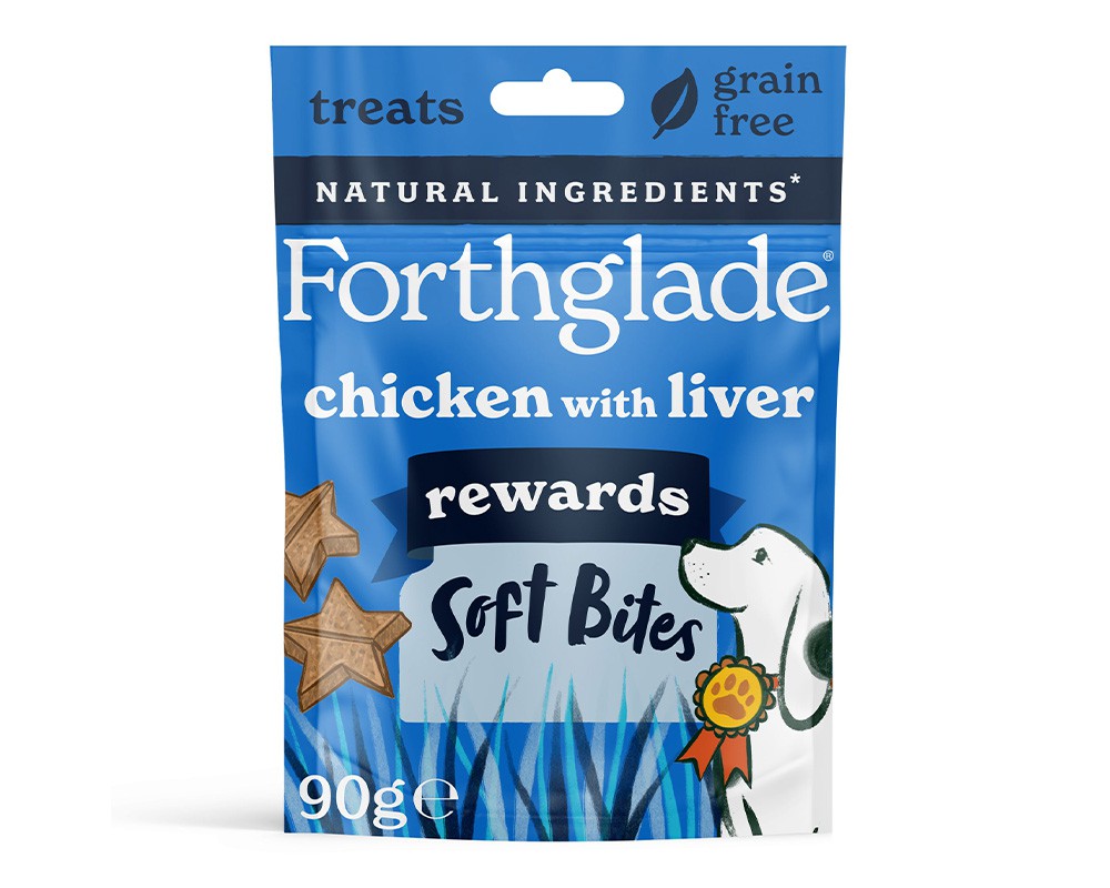 Forthglade Soft Bites Dog Training Treats Chicken & Liver