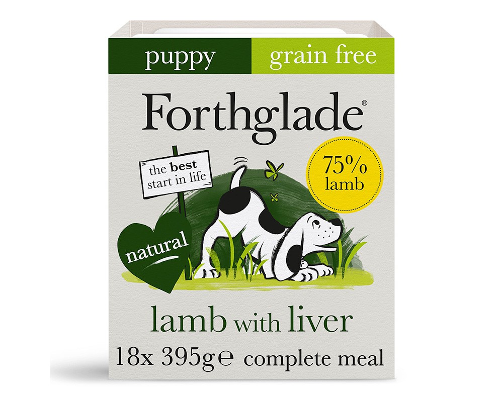 Forthglade Grain Free Lamb & Liver Puppy Wet Dog Food