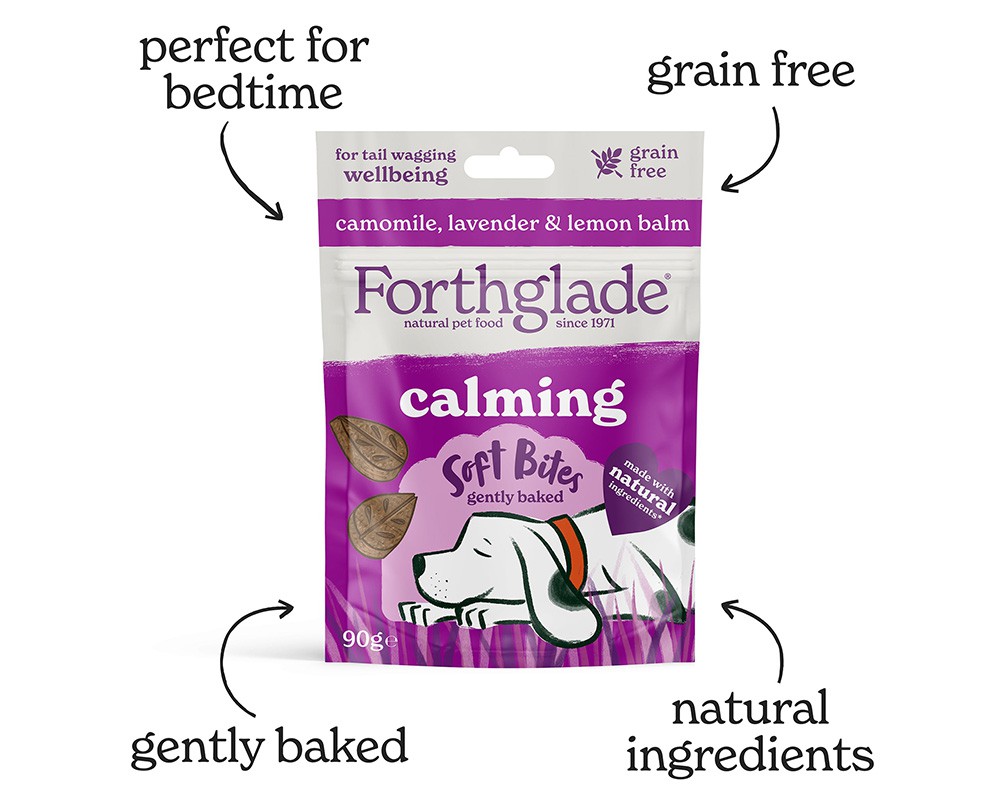 Forthglade Soft Bites Calming Dog Treats Camomile & Lavender