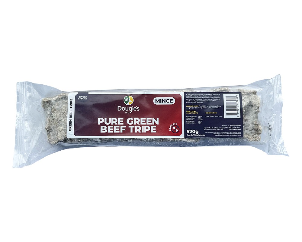 Dougies Pure Green Beef Tripe