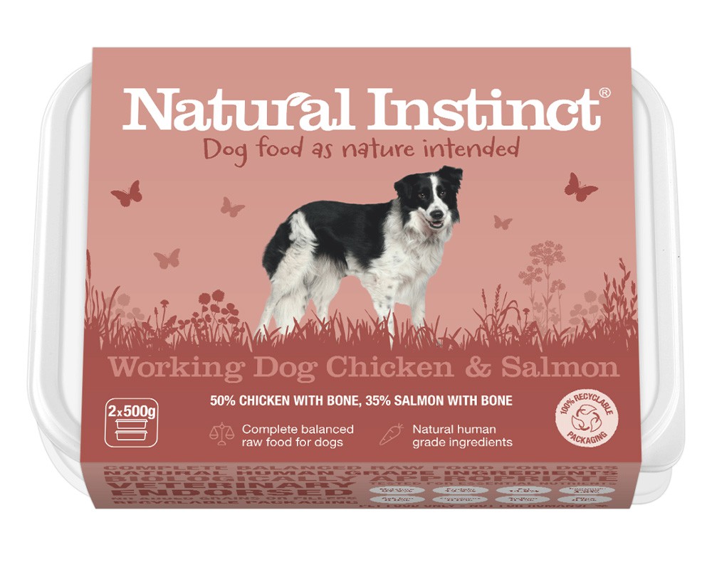 Natural Instinct Working Dog Chicken & Salmon