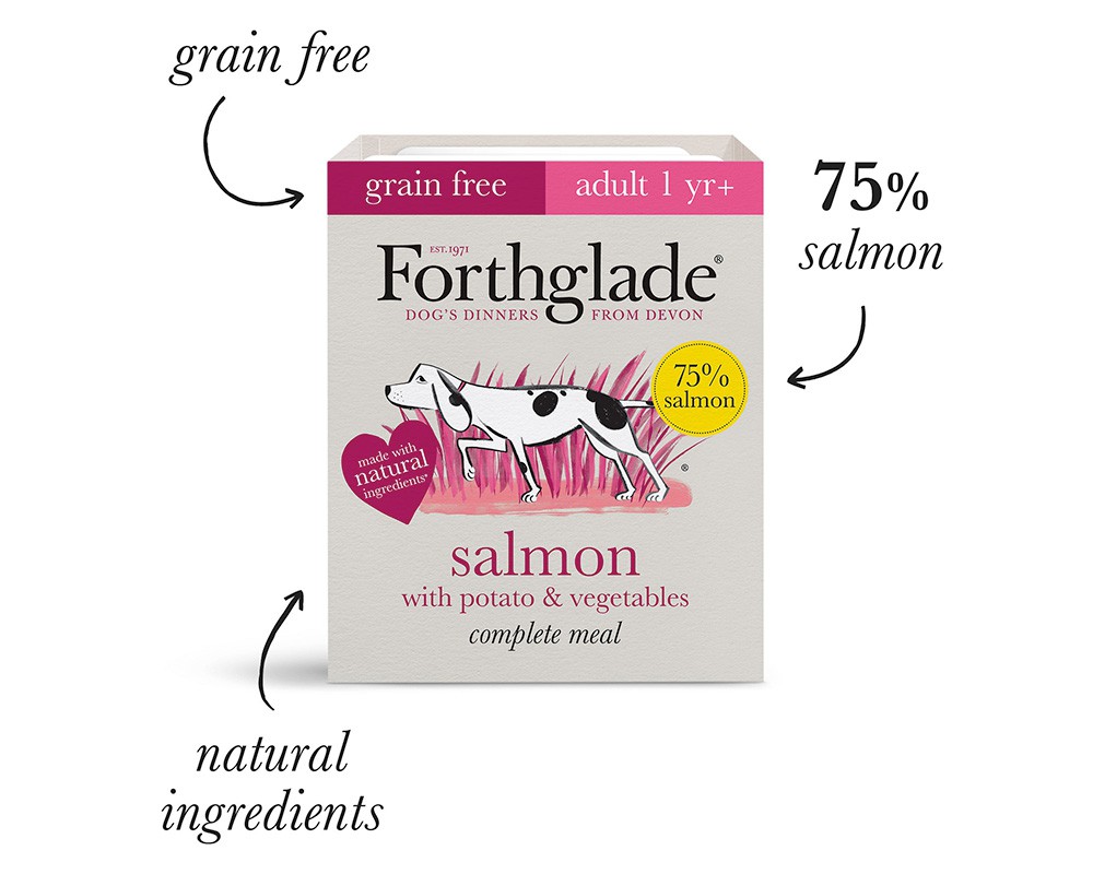 Forthglade Grain Free Variety 12 Pack (Salmon & Sardines)