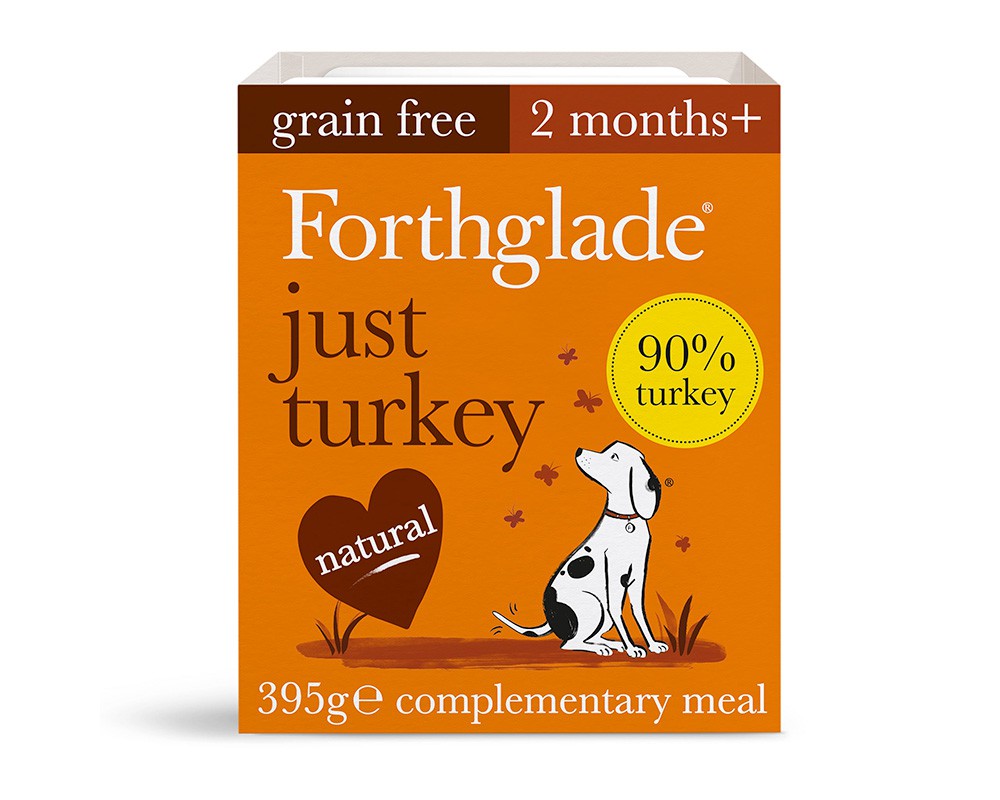 Forthglade Grain Free Just Turkey Wet Dog Food