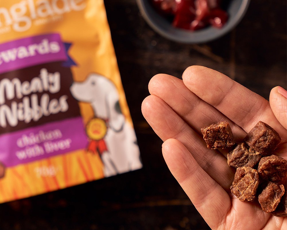 Forthglade Meaty Nibbles Chicken & Liver Dog Treats