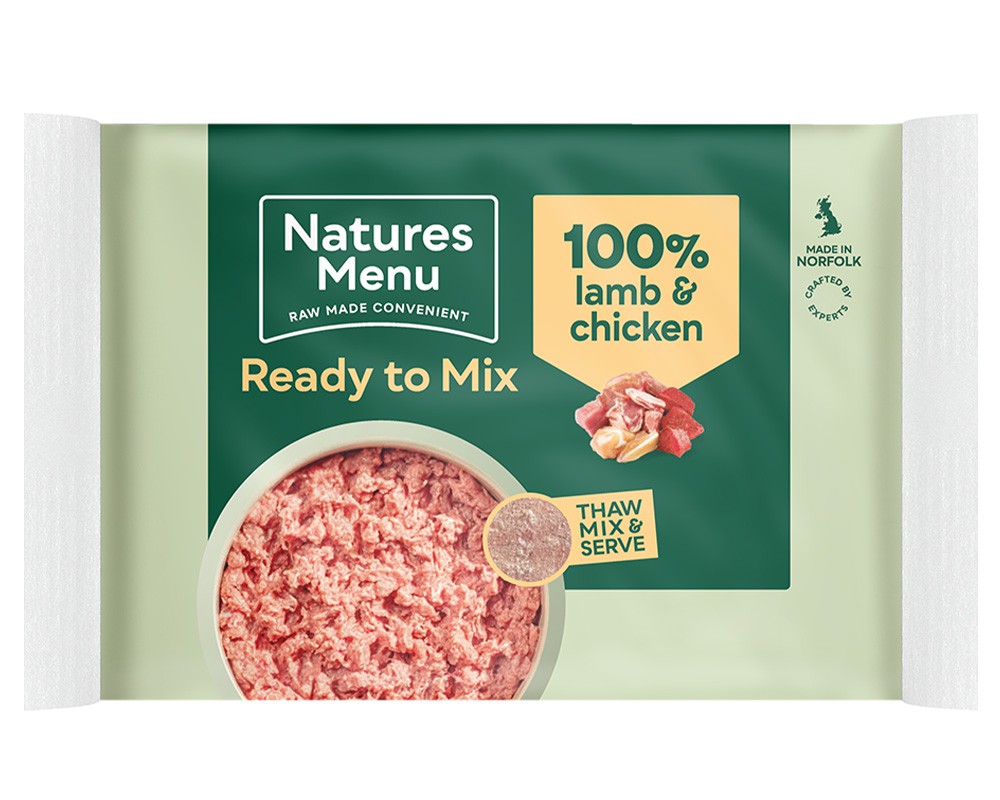 Natures Menu 100% Lamb & Chicken Block