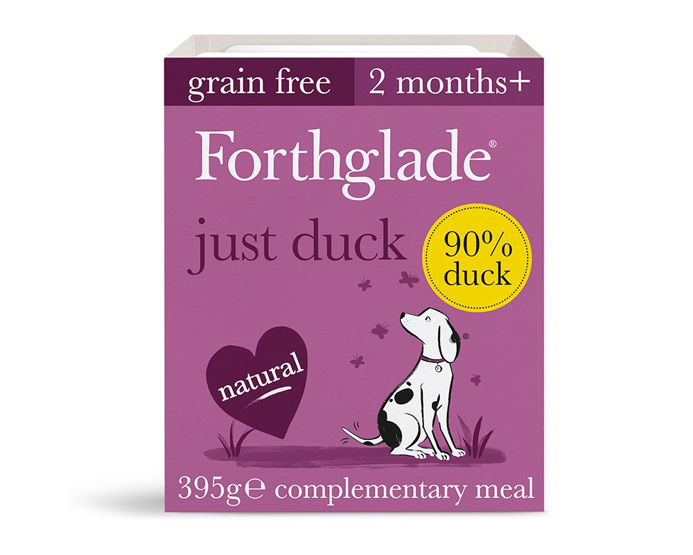 Forthglade Grain Free Just Duck Wet Dog Food