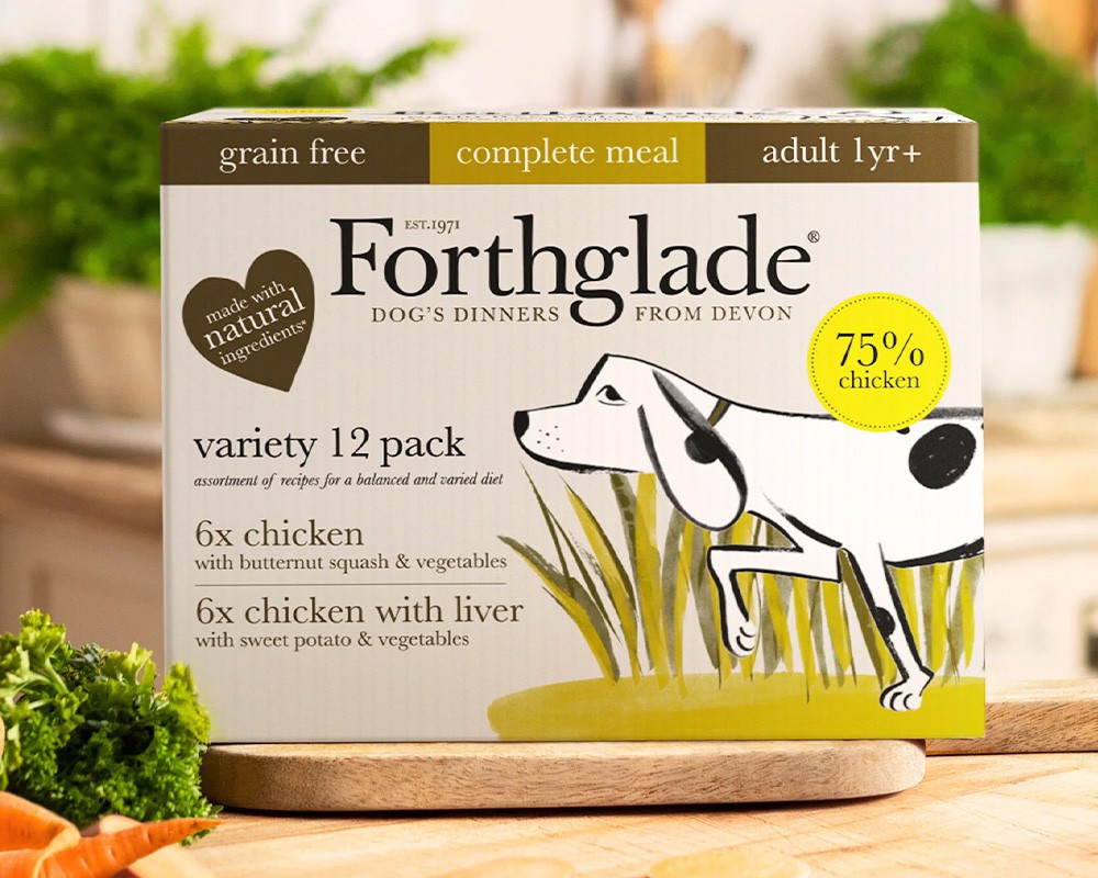 Forthglade Grain Free Variety 12 Pack (Chicken & Chicken Liver)