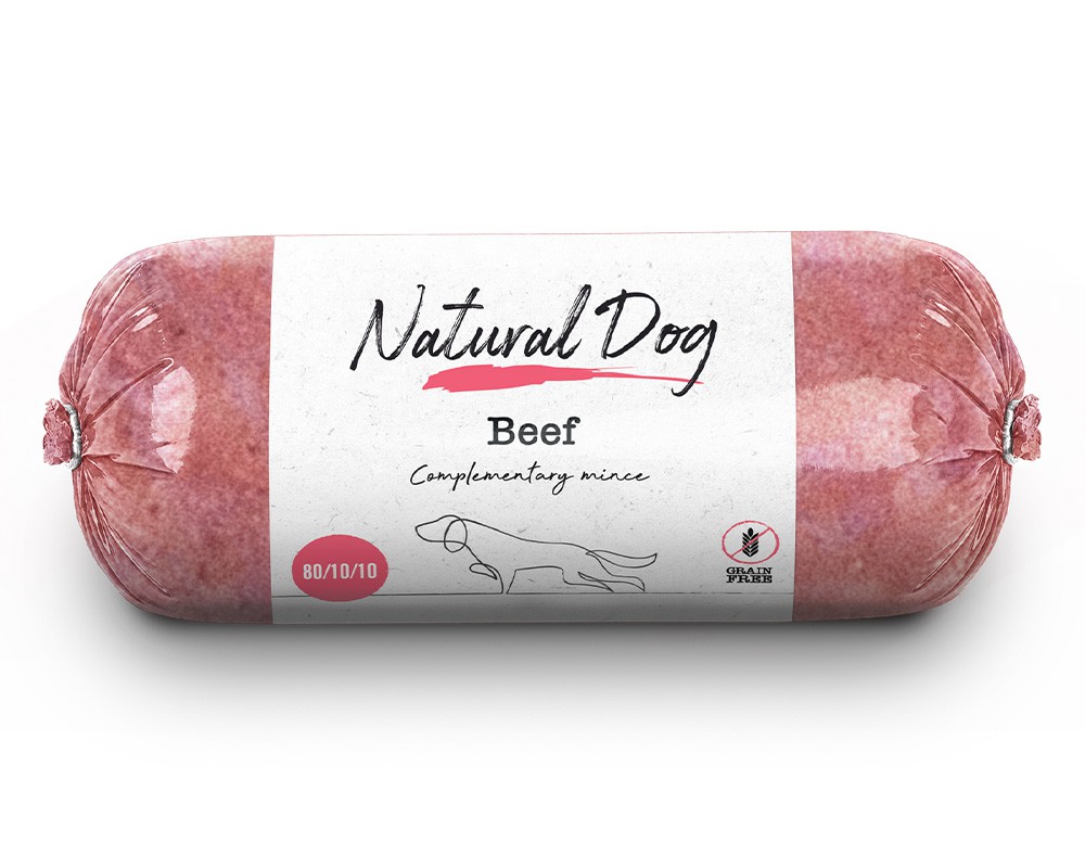Natural Dog Beef 80/10/10
