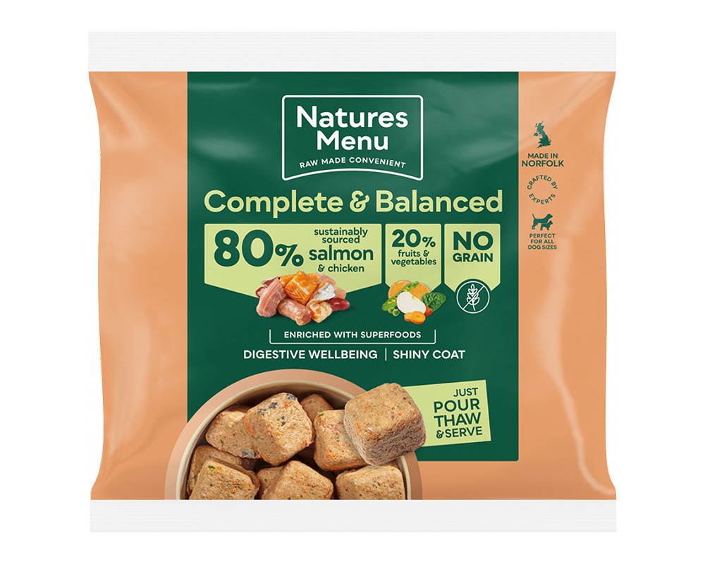 Natures Menu 80/20 Salmon & Chicken Nuggets