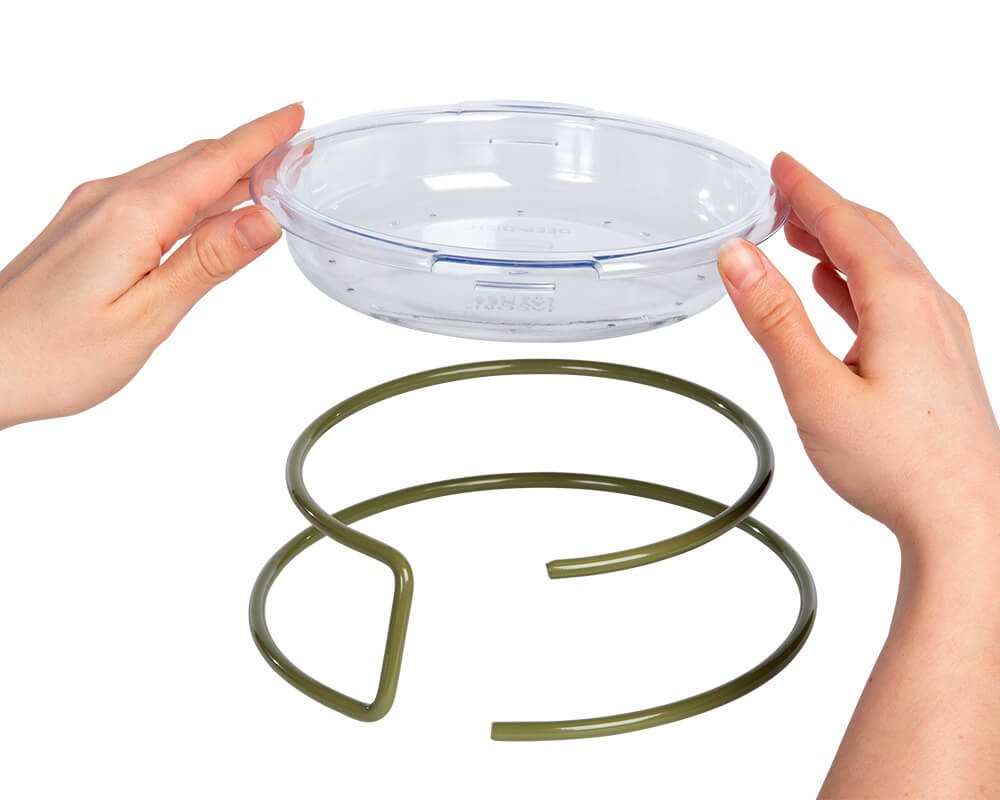 I Love Robins Easy-Clean Treat Dish