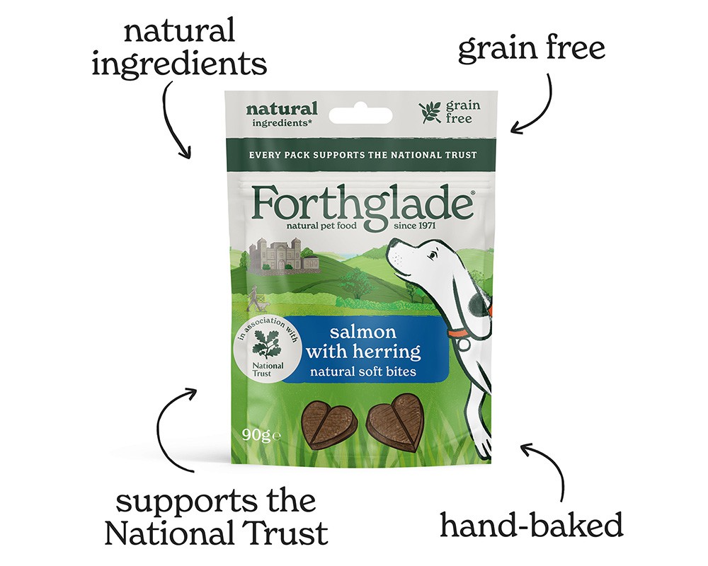 Forthglade Soft Bites Salmon & Herring Dog Treats