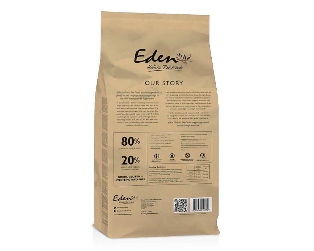 Eden 80/20 Original Sporting & Working Dog Food