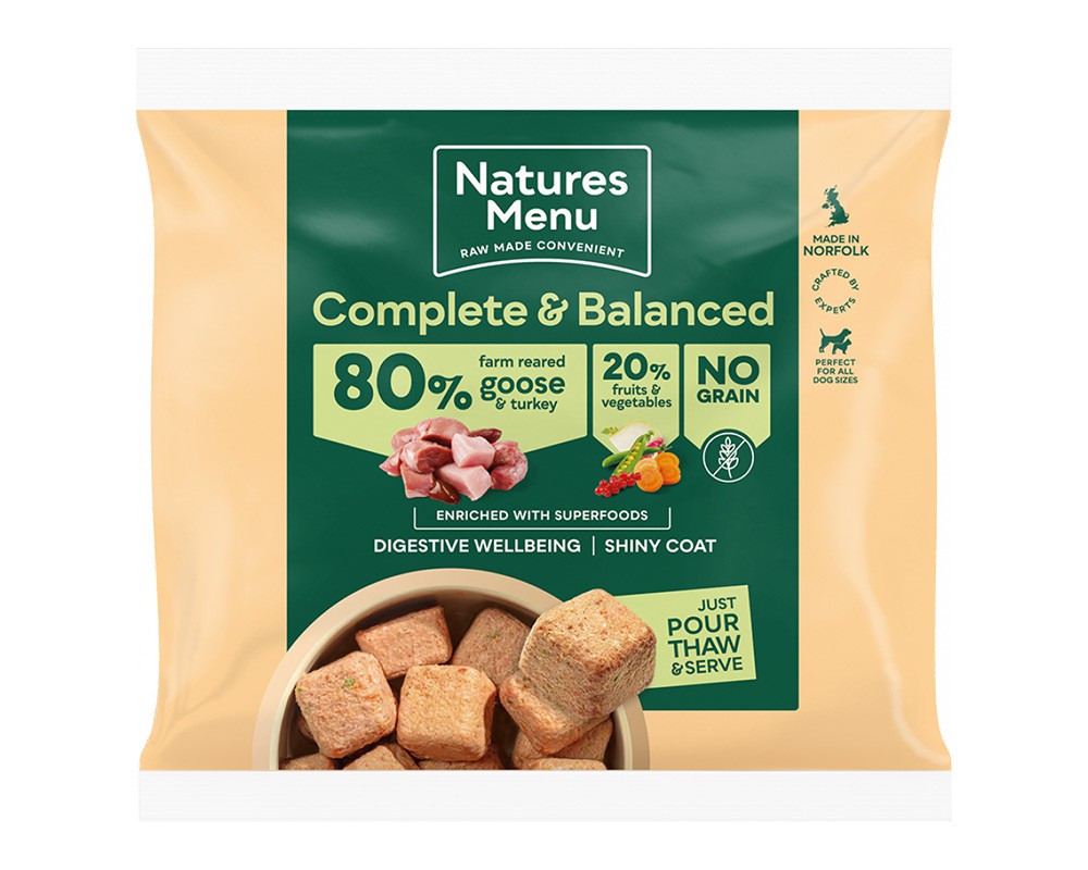 Natures Menu 80/20 Goose & Turkey Nuggets