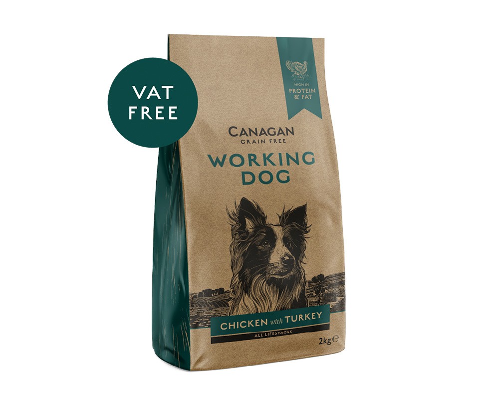 Canagan Working Dog Chicken with Turkey Dry Dog Food