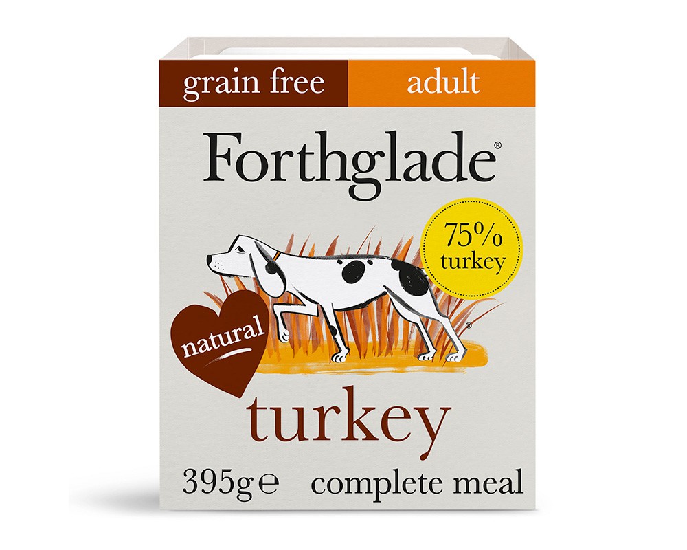 Forthglade Grain Free Turkey & Sweet Potato Wet Dog Food