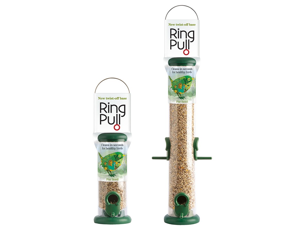 Ring-Pull Seed Feeder