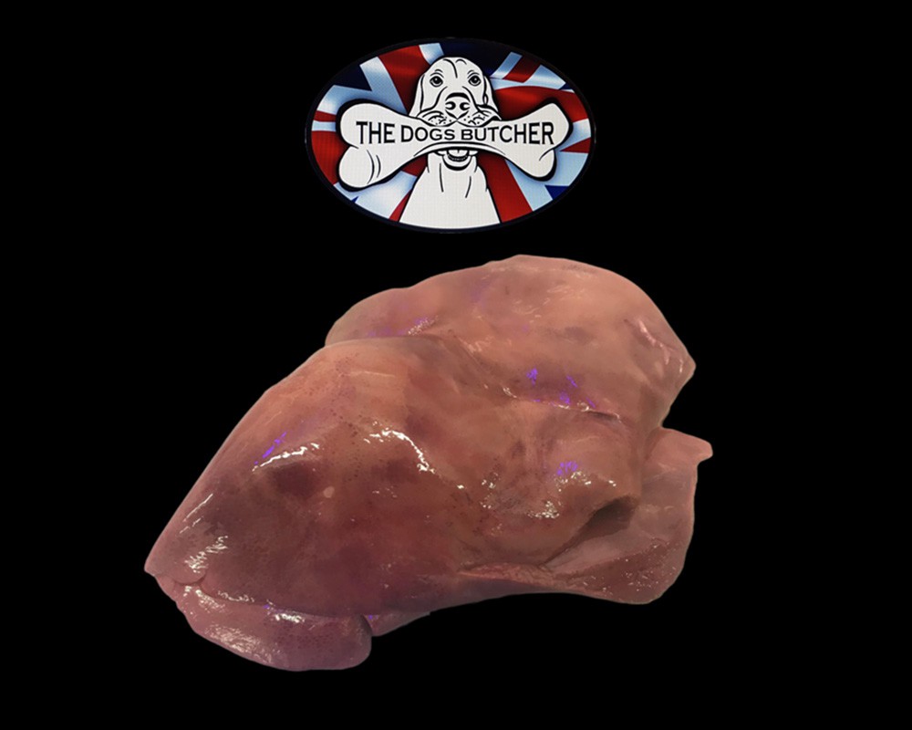 The Dogs Butcher Pig Liver Chunks