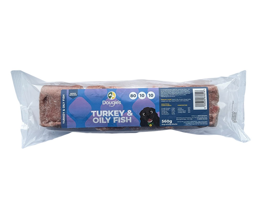 Dougies Turkey & Oily Fish 80-10-10