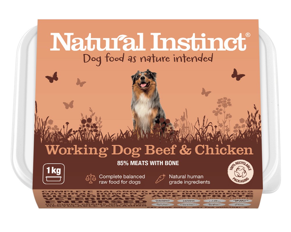 Natural Instinct Working Dog Beef & Chicken
