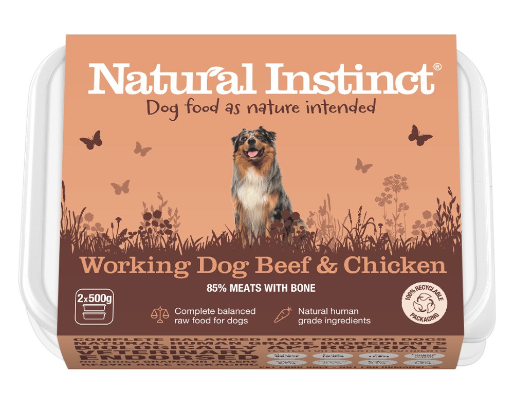 Natural Instinct Working Dog Beef & Chicken